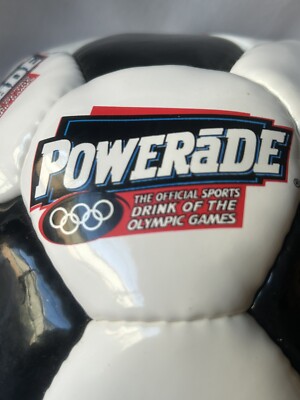 Vintage 2000 Powerade Sydney Olympics B/W Sz 5 Soccer Ball