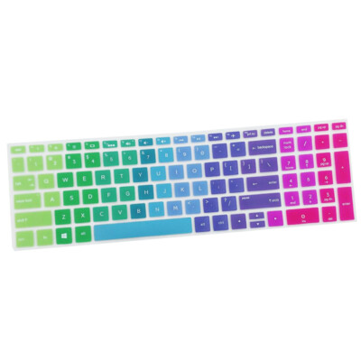 System-S Silikon Tastaturschutz Für MacBook - QWERTZ Deutsche Tastatur In Regenbogenfarben