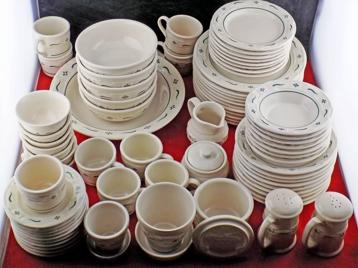 Longaberger top dish set