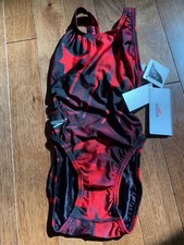 Speedo Training Racing Flyback Swim suit Youth Girl's size 24  NEW $69