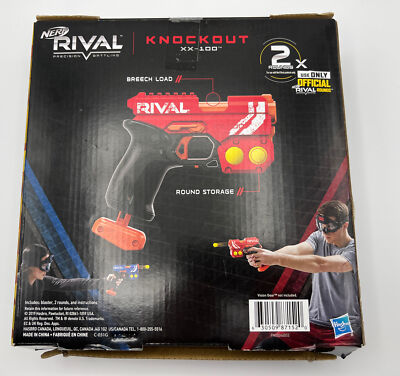 Nerf Rival Knockout XX-100 Blaster 2 Nerf Rival Rounds, Team