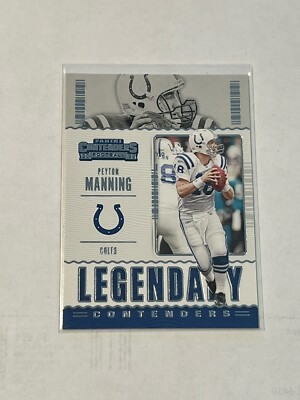 2020 PANINI CONTENDERS LEGENDARY PEYTON MANNING #LC-PMA