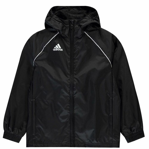 adidas Kids Boys Rain Jacket Coat Top 