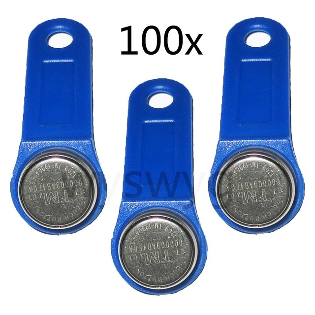 TM Card Ds1990a-f5 iButton Tag Wall-mounted Holder of Access Control ...