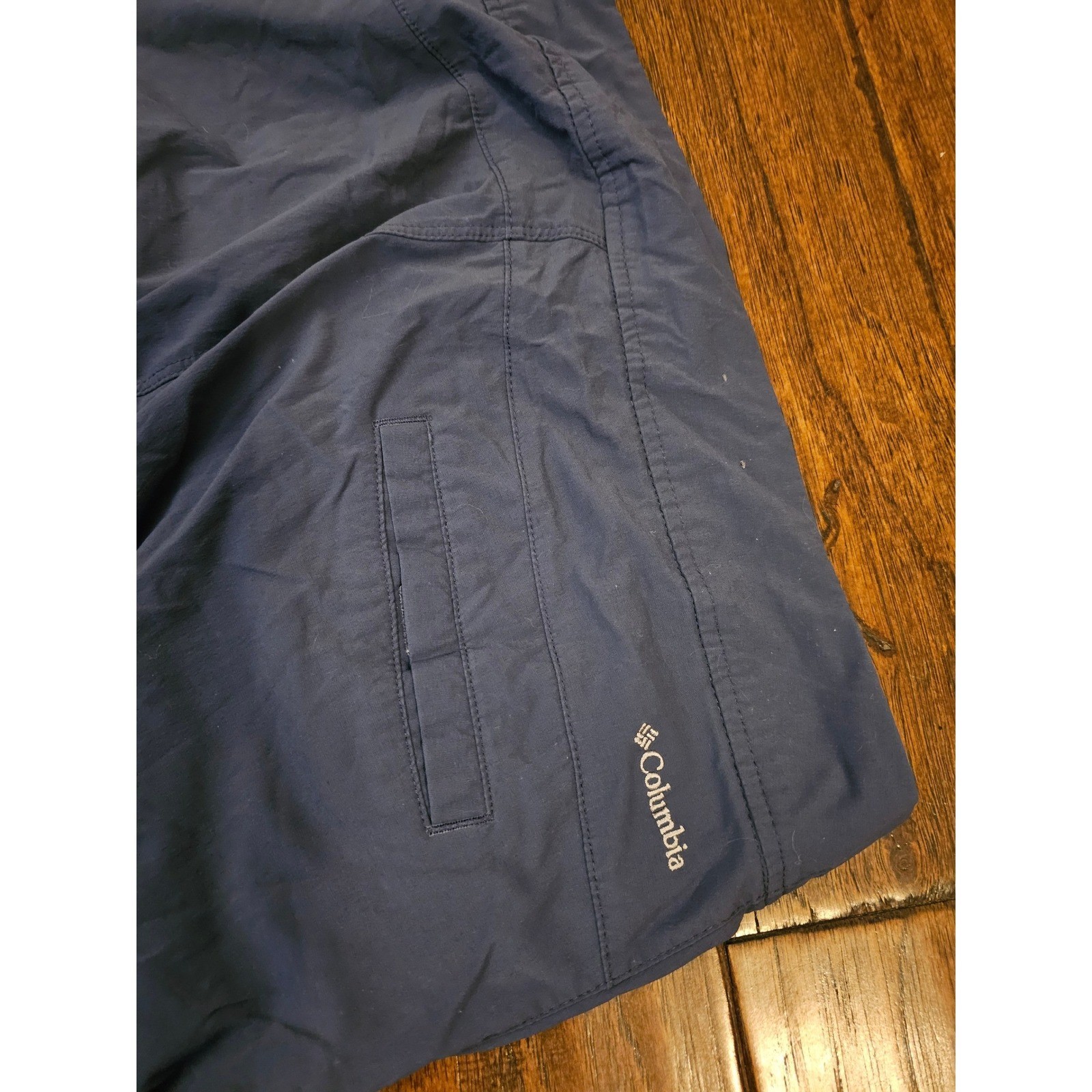 Columbia Anytime Outdoor Bootcut Pants Blue Womens 12 Regular Hiking Stretch thumbnail 4