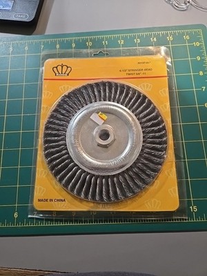 King 6.5 Inch Stringer Bead Wire Wheel