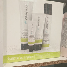 Mary Kay Clear Proof Acne System Set Salicylic Acid Gel Toner Moisturizer
