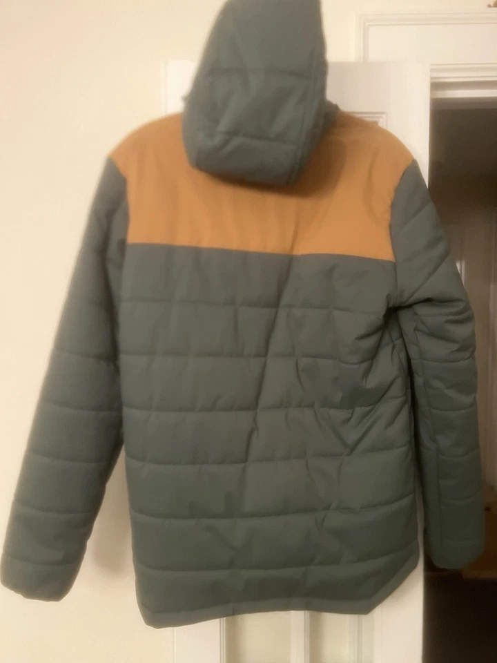 Rip Curl Ridge Anti-Series Jacket New With Tags Size Large Green Tan - Image 3 of 4