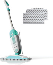 Shark Steam Mop with 2 Machine Washable Dirt Grip Pads, Removable Water Tank, Li