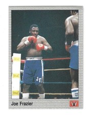 1991 AW SPORTS ALL WORLD BOXING #90 JOE FRAZIER