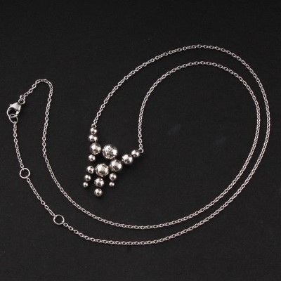 GEORG JENSEN Sterling Anhänger # 551M. Moonlight Grapes. Harald Nielsen. 20001416