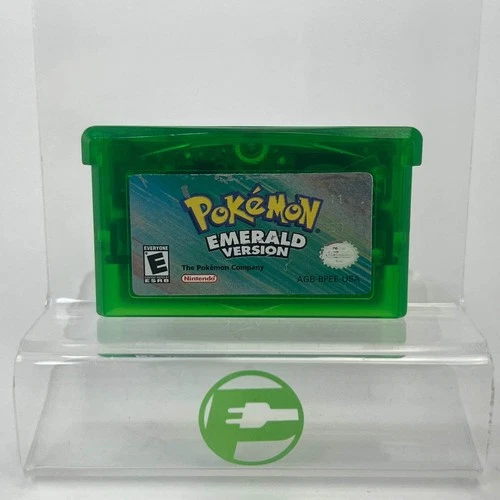 Pokemon Emerald Version (Nintendo GameBoy, 2004) Wata 9.0 A