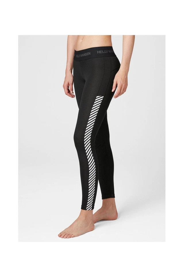 Helly Hansen Women's HH LIFA® Lightweight Insulation BaseLayer Black Pant, Small - Image 2 of 4