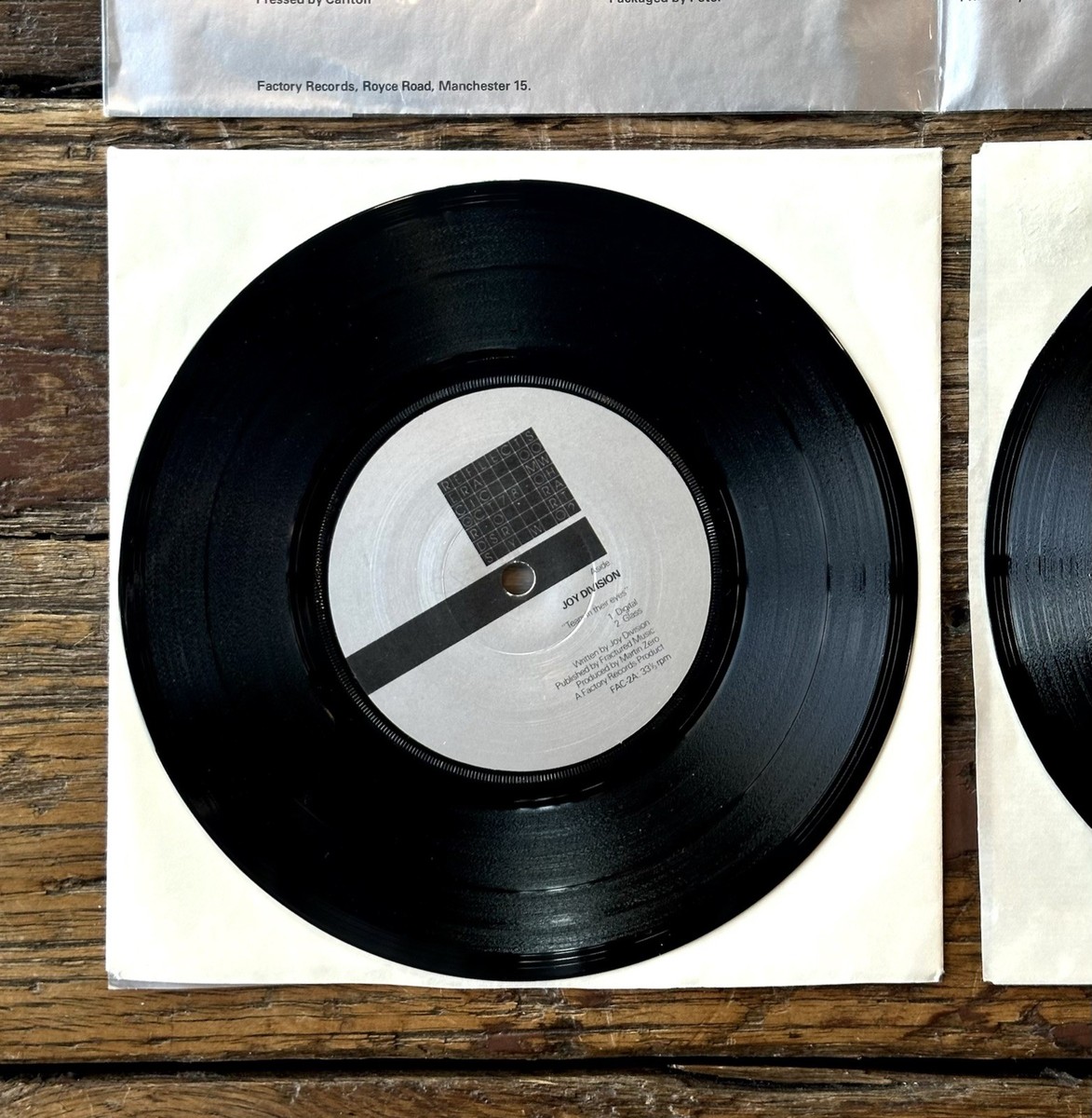 FAC-2 A FACTORY SAMPLE Joy Division 1979 1st Press Dbl 7