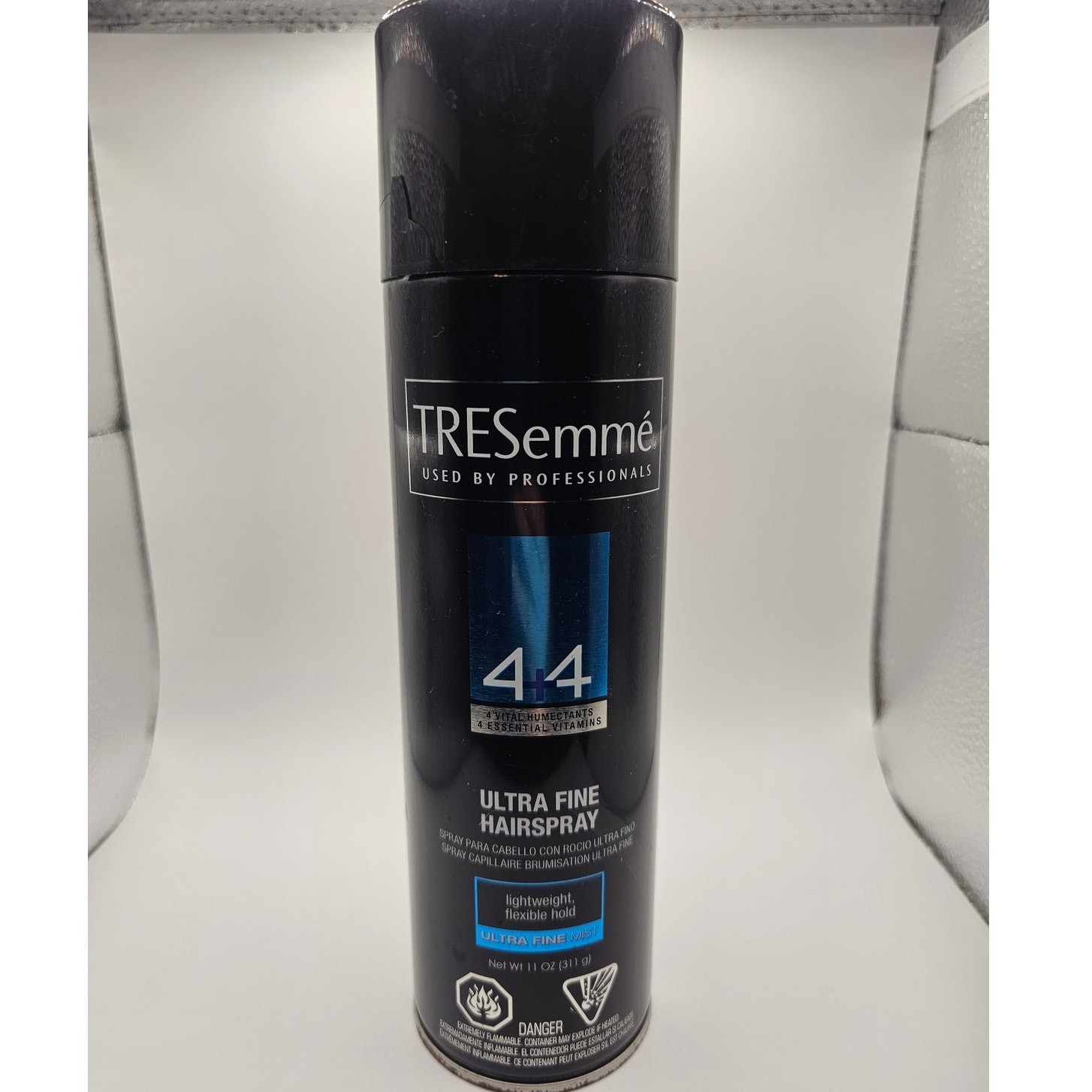 Tresemme 4 Plus 4 Ultra Fine Hairspray, 11 Oz. NEW (cracked 