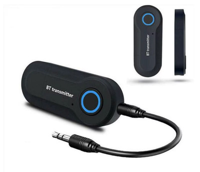 Bluetooth Transmitter Empfänger 3.5mm Audio Sender Adapter USB TV PC Kopfhörer