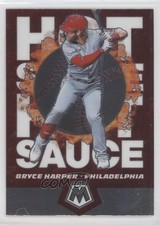 2021 Panini Mosaic Hot Sauce Bryce Harper #HS3 13kt