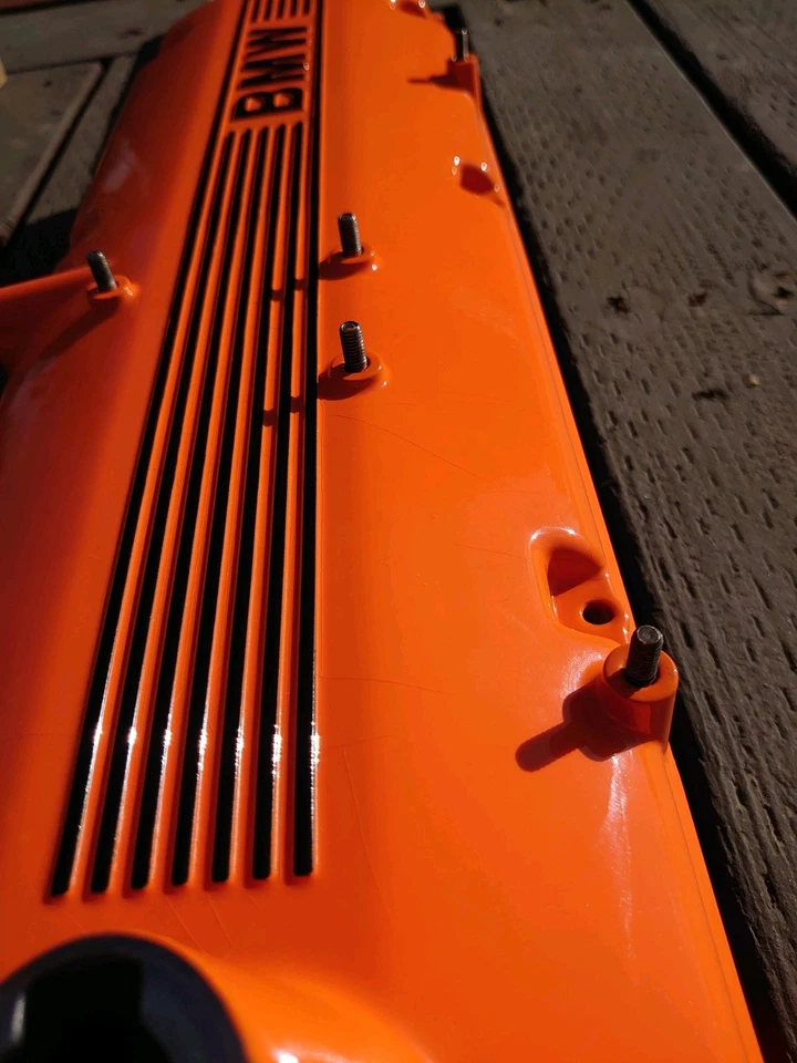 Cubierta de válvula BMW M30B35 OEM 1710973 E24 635csi E32 735i E34 535i turbo alpina Foto 2 de 4