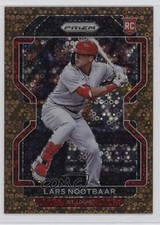 2022 Panini Prizm Tier II Bronze Donut Circle 3/40 Lars Nootbaar #119 0o0i