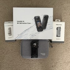 Insta360 X5 Essential Bundle w/ Utility Frame...
