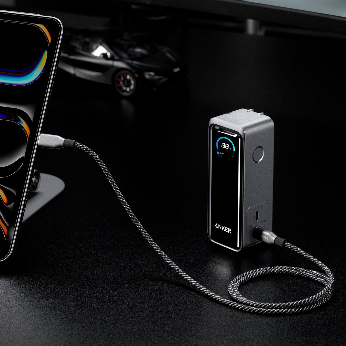 Anker - Prime Power Bank (9.6K, 65W, Fusion) - Black | eBay