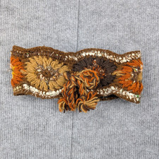 Wool Headband Ear Warmer Womens One Size Boho Hippie Artisan Granola Retro 70s