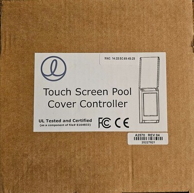 Coverstar A2570 Touch Screen Pool Cover Controller