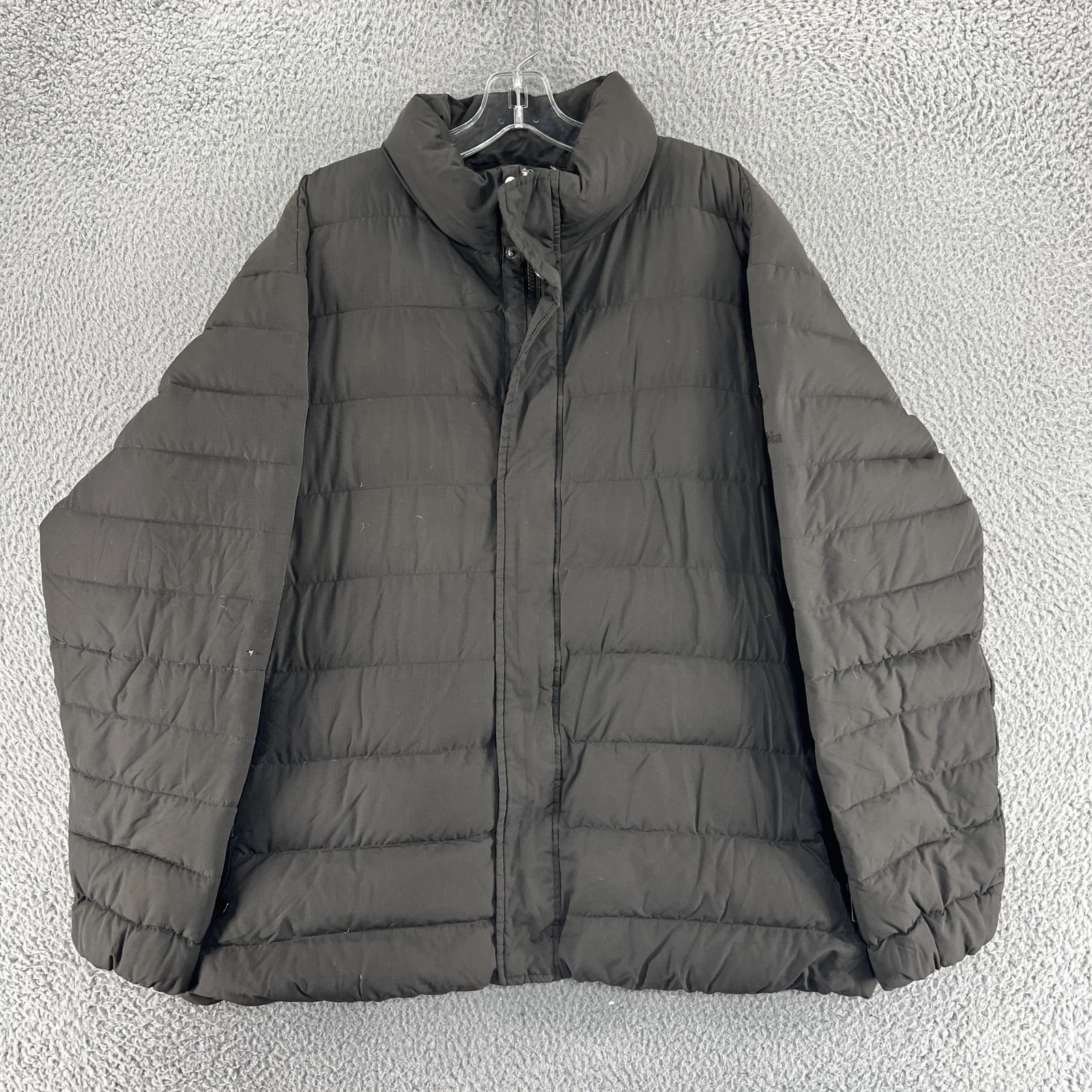 Columbia Jacket Mens 2XL Black Down Puffer Omni-Shield Water Resistant