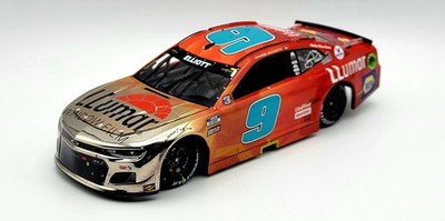 CHASE ELLIOTT 1/24 2021 LLUMAR COTA WIN COLOR CHROME ELITE