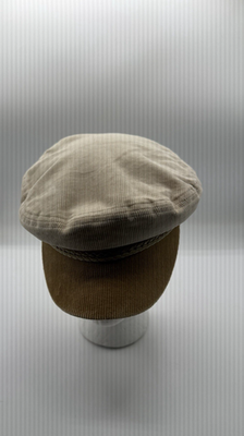 #ad #ad Brixton Fiddler Cap Hat Unisex Ivory Fisherman Mojave Preppy Retro Medium New $30.40