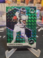 Kenneth Gainwell 2021 Panini Mosaic Prizm Green RC #339 Philadelphia Eagles
