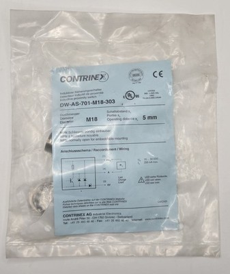 Contrinex DW-AS-701-M18-303 Proximity Sensor
