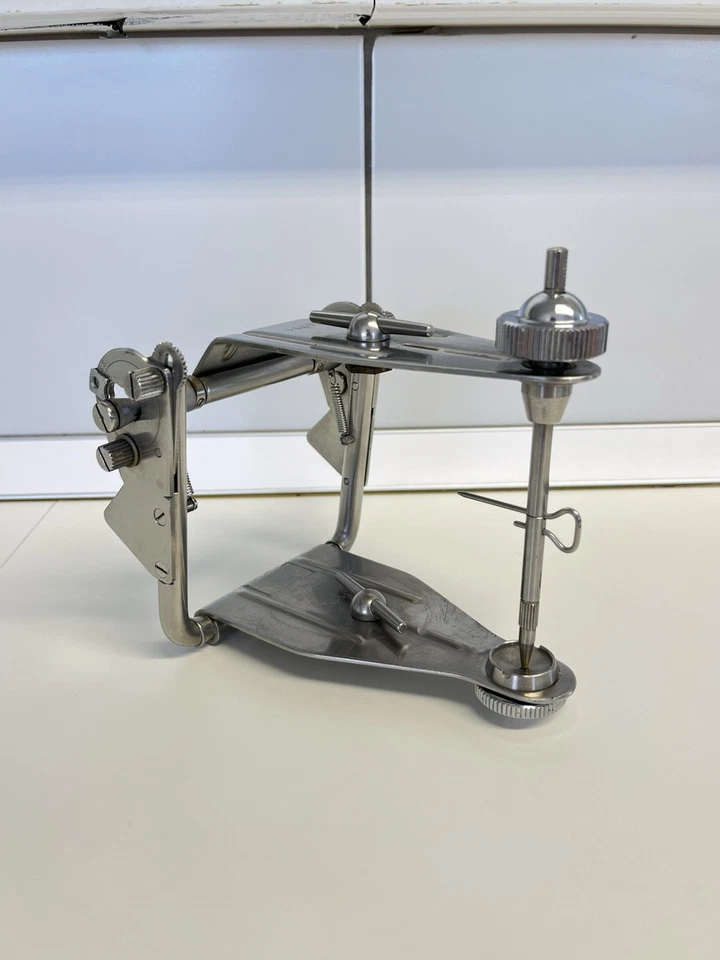 Condylator-6 Gerber Artikulator mit Fixierungs Schrauben (made in Switzerland) - Bild 2 von 4