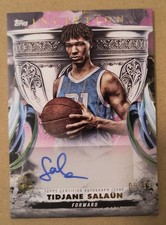 2024 Topps Inception - Grail Chasing Signatures Tidjane Salaun Pink /99 (AU, RC)