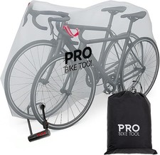 Pro Bike Tool Bike Cover Transparent PVC Waterproof Bag, CHOOSE SIZE!