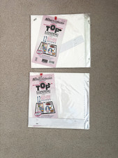 MBI 12 Scrapbook Page Protectors 12 x 12 Top Loading Refill Pack Lot of 2