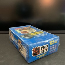 1990 Pro Set Series 1 Hockey Factory Sealed Box NHL 36 Packs