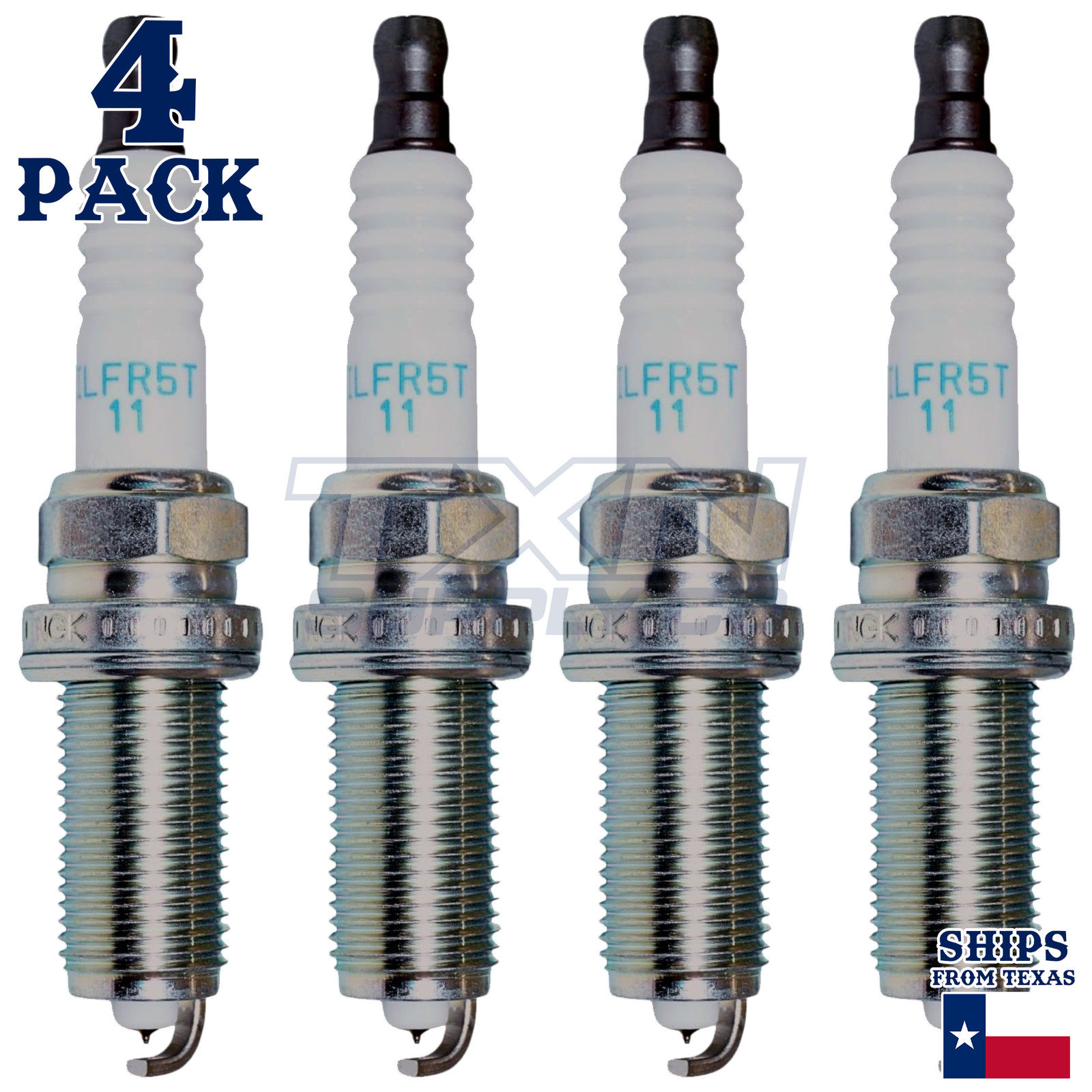 NGK 96779 ILFR5T11 Spark Plugs 4 Pack