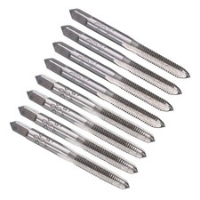 4 Set Metric Hand Taps M5 x 0.8 H2 Thread Taper Bottom Tap Screw Tools
