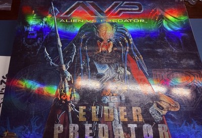 Hot Toys- Aliens Vs Predator: 1/6 (MMS 16) Elder Figure 1.0 Collectible AVP 12''