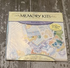 NEW 12 x 12 Baby Safari Scrapbooking Kit Gemstones Glitter