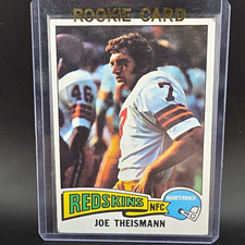 Topps 1975 Joe Theismann Rookie #416 Base Set Washington Redskins NFL Card. rookie card picture
