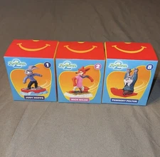 McDonald’s Zootopia 2 Happy Meal Toys Lot Of 3- #1, 2 & 8 Judy Hopps Nick Wilde