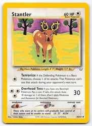 Stantler 38/64 Neo Revelation Uncommon Pokemon Card