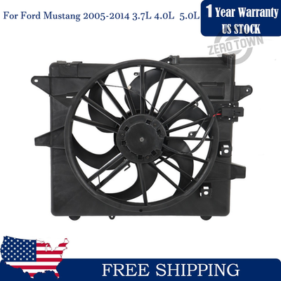 #ad Radiator Cooling Fan For Ford Mustang 2005 2014 3.7L 4.0L 4.6L 5.0L 5.4L 620 137 $60.00