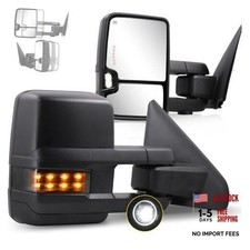 Towing Mirrors for 2002-2008 Dodge Ram 1500, 2003-2009 Dodge Ram 2500 3500