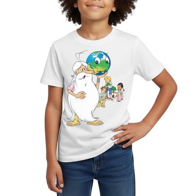 Hello Maestro Mit Erdkugel In Der Hand Kinder T-Shirt