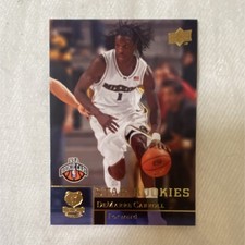Upper Deck 2009-10 Star Rookies DeMarre Carroll #209 Memphis Grizzlies