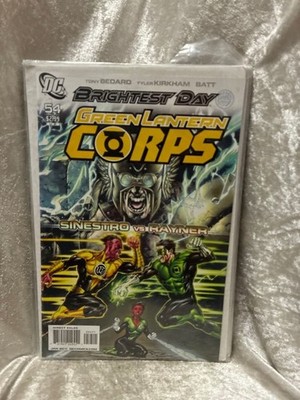 Green Lantern Corps, brightest Day, 54, Sinestro vs. Rayner