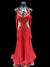 Smooth standard Ballroom Competition Dance Dress